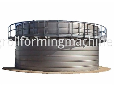 Thick Steel Storage Grain Silo Corrugated Panel Roll Forming Machine